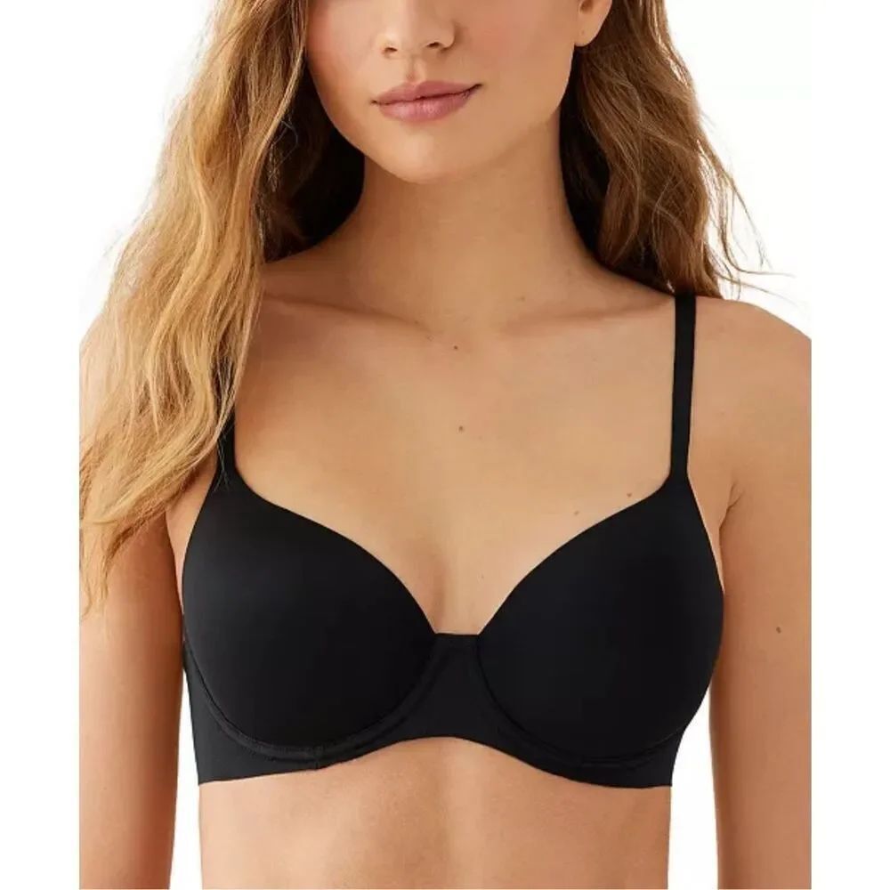 b.tempt’d by Wacoal NWT Spotlight Underwire Contour T-Shirt Bra Black Night 38DD